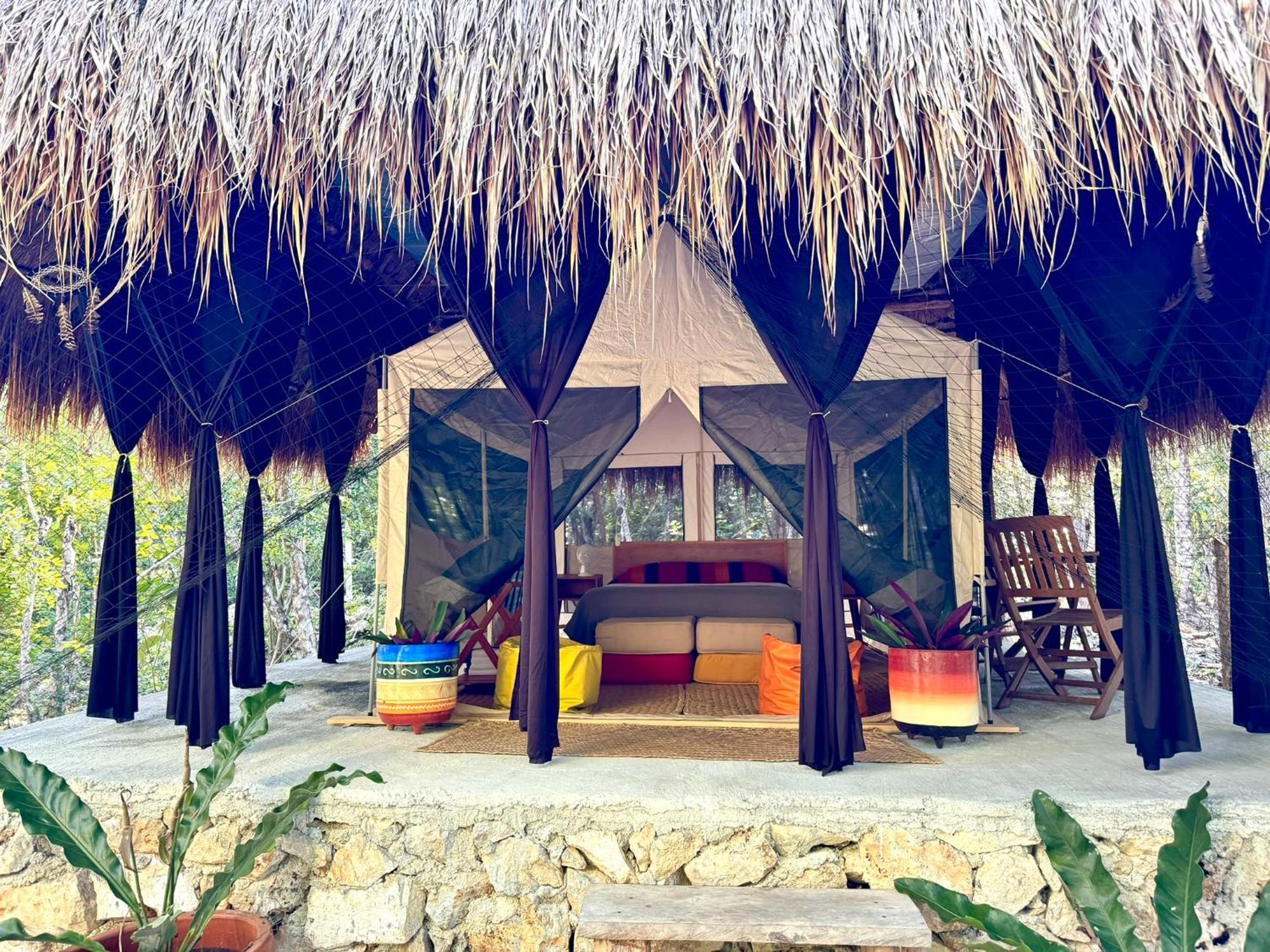 Glamping Bunga Lotus Hotel Tulum Exterior photo