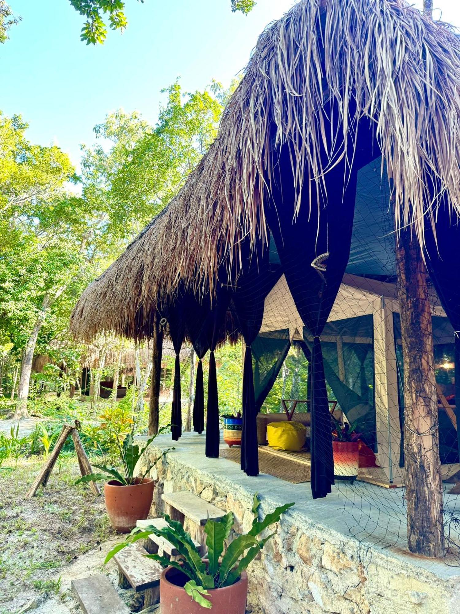 Glamping Bunga Lotus Hotel Tulum Exterior photo